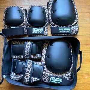 Smith SCABS Safety Gear Leopard Print Protective Set Large